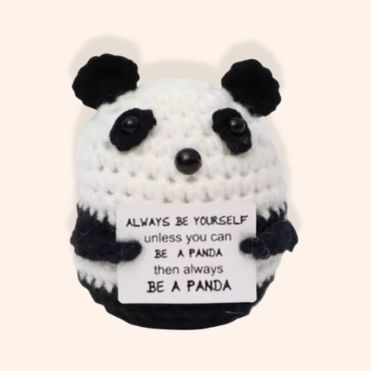 Positivity Crochet Sassy Panda