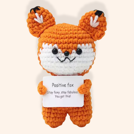 Positivity Crochet Sassy Fox