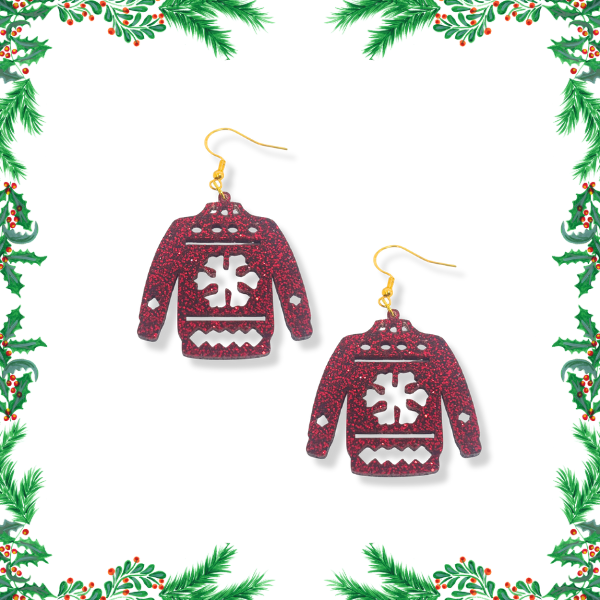 Christmas Sweater Earrings