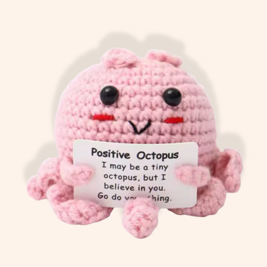 Positivity Crochet Sassy Octopus