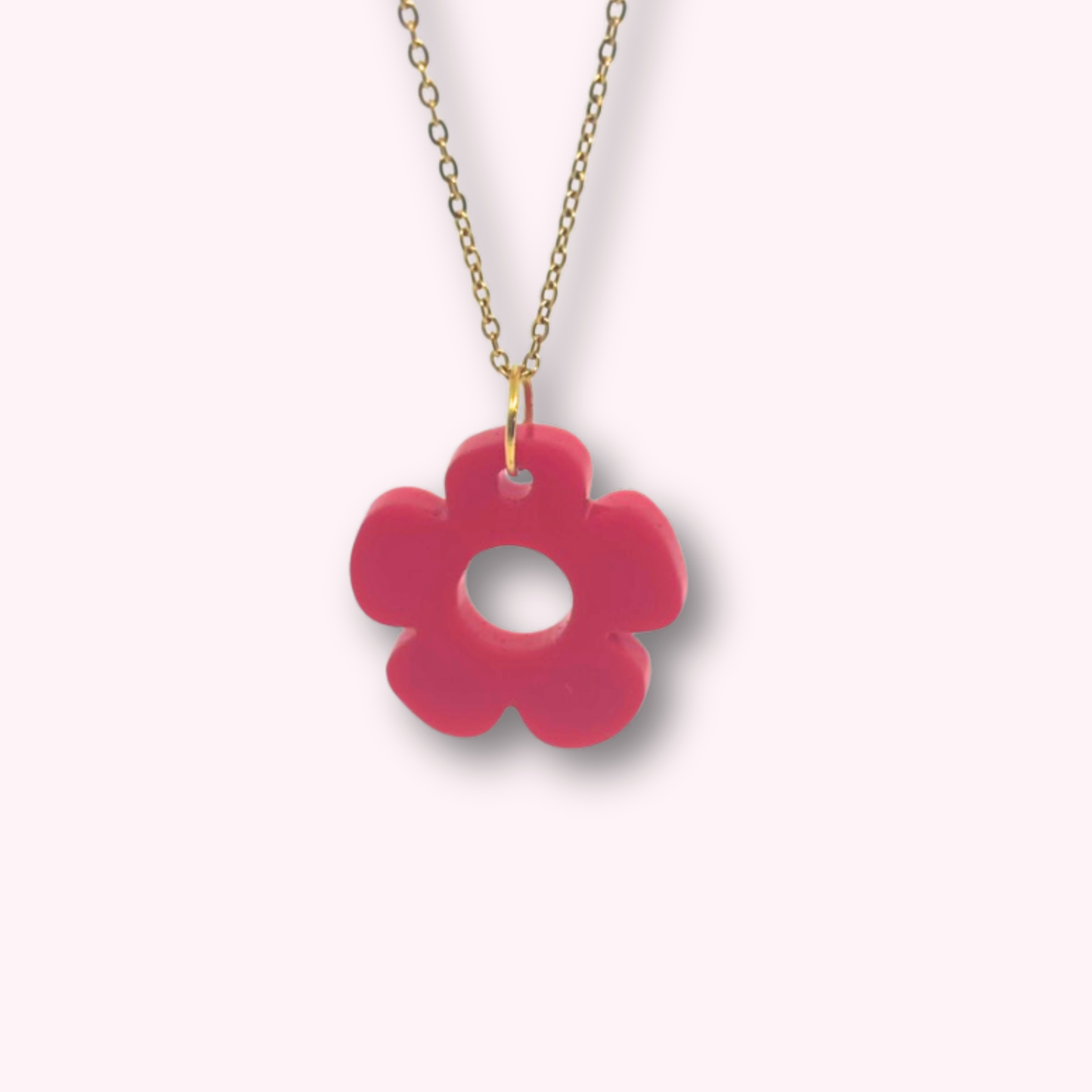 Flower Charm Necklace