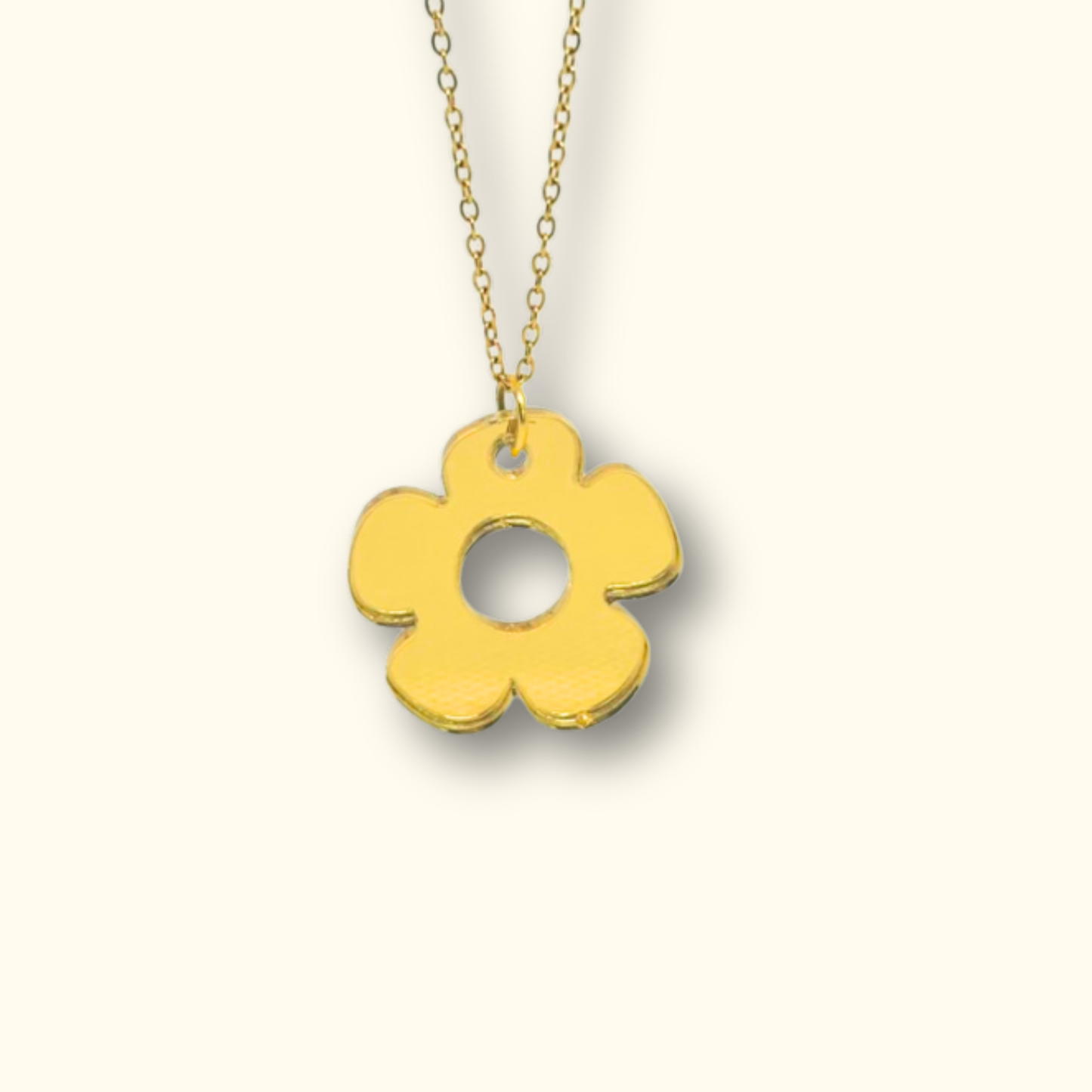Flower Charm Necklace