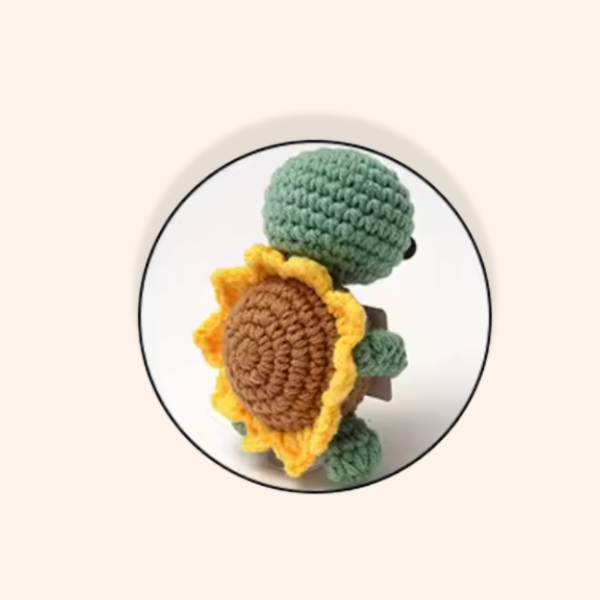 Positivity Crochet Sassy Turtle