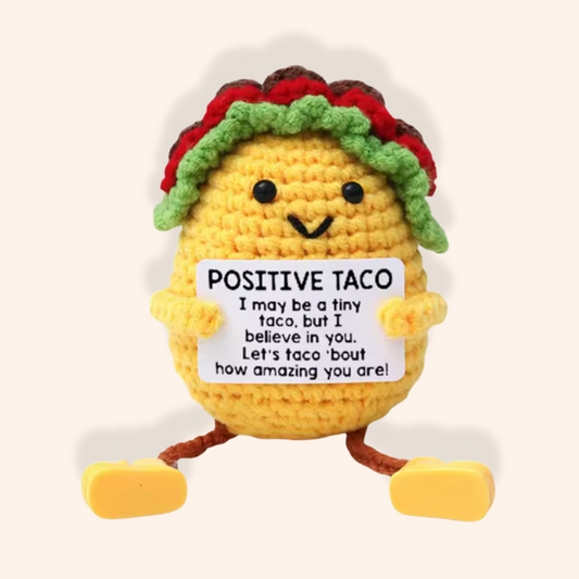 Positivity Crochet Sassy Taco