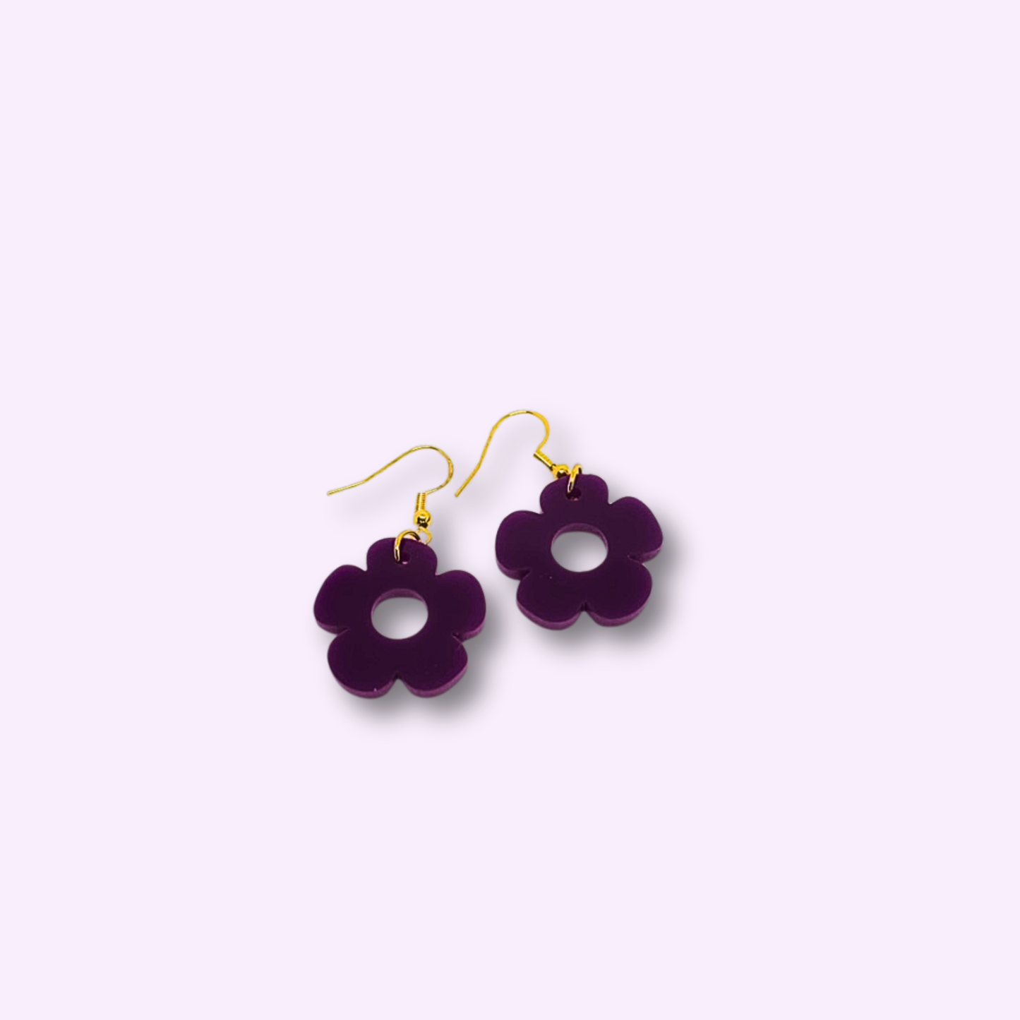 Flower Charm Earrings