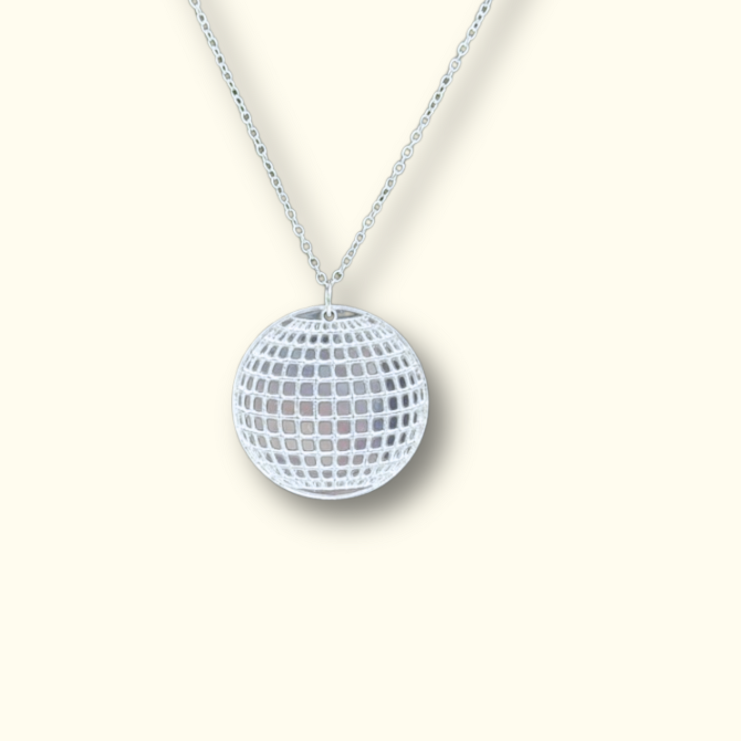 Disco Ball Necklace