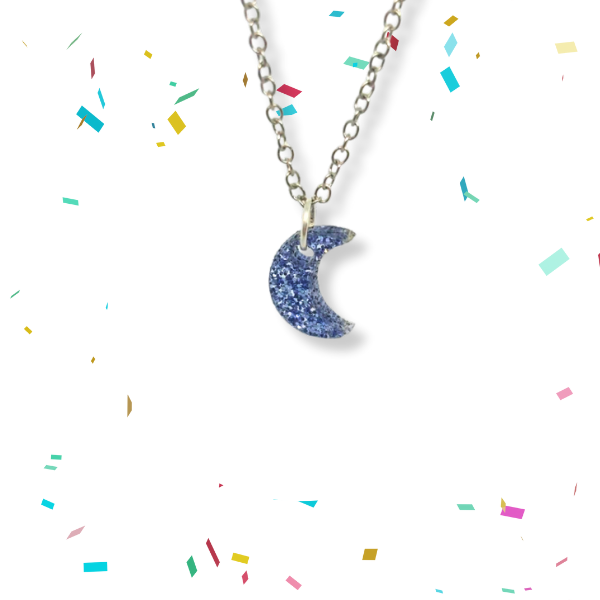 Moon Pop Charm Necklace
