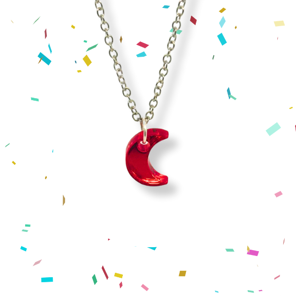 Moon Pop Charm Necklace