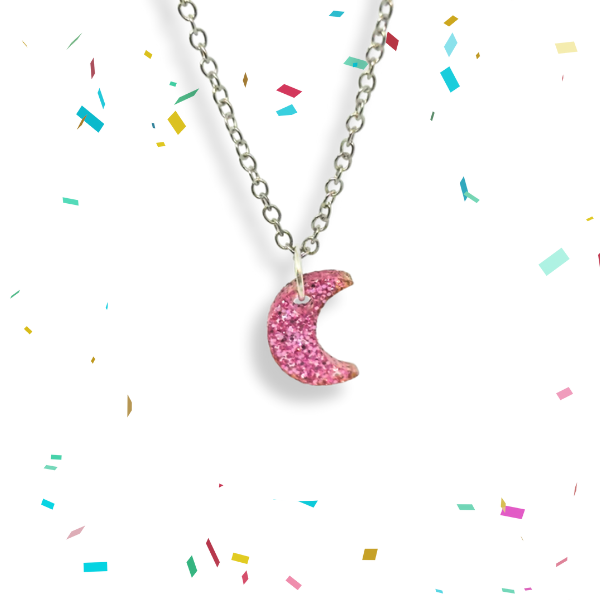 Moon Pop Charm Necklace