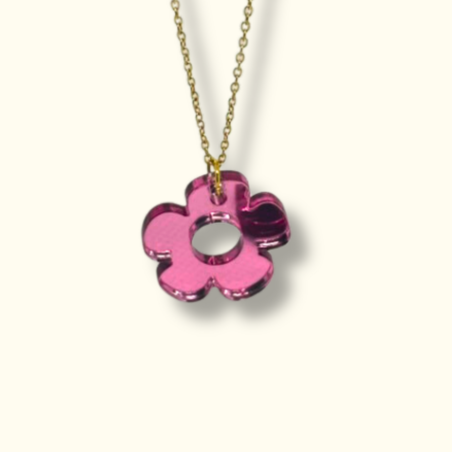 Flower Charm Necklace