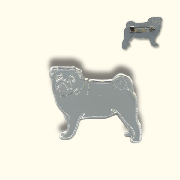 Pug Dog Pin