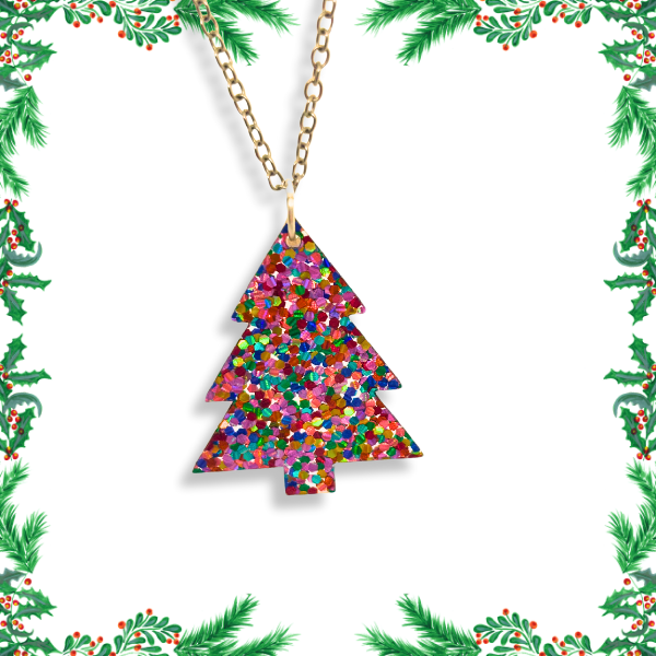 Christmas Tree Necklace