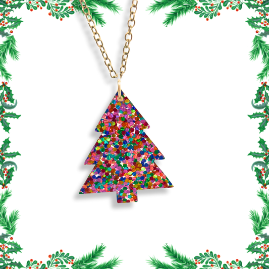 Christmas Tree Necklace