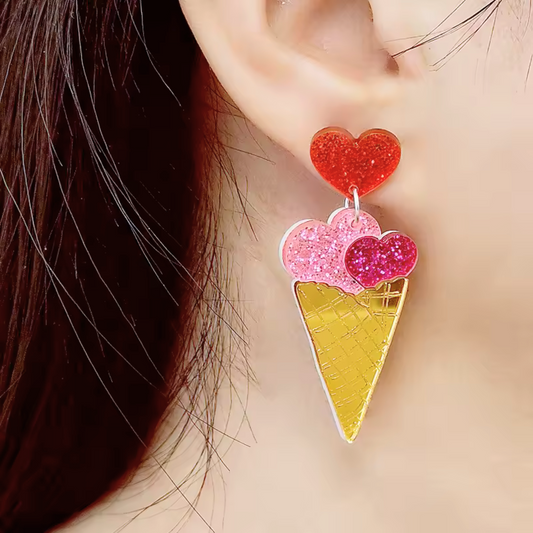 Ice Cream with Hearts