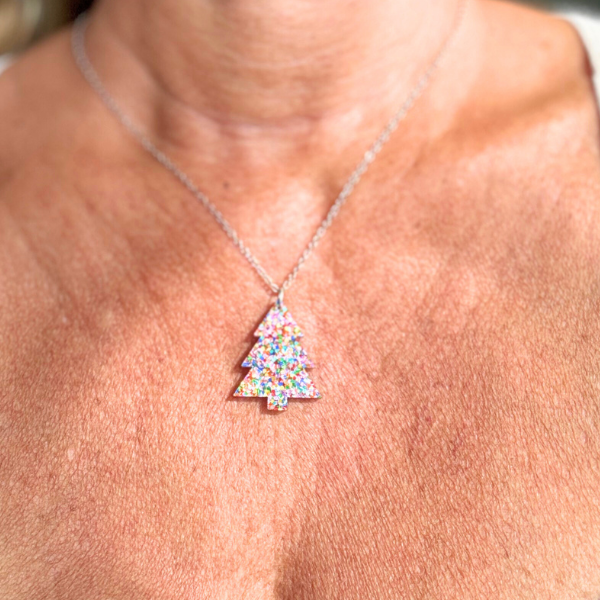 Christmas Tree Necklace