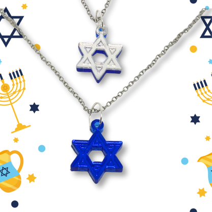 Reversible Magen David Necklace