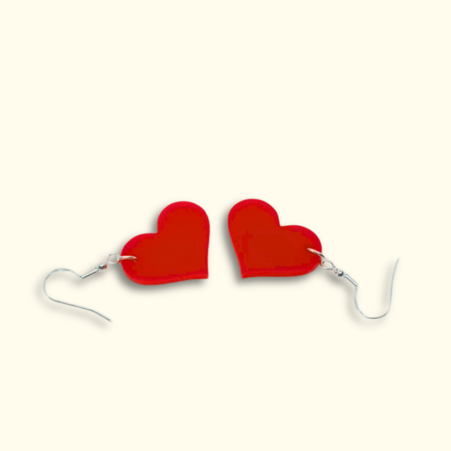 Heart Charm Earrings