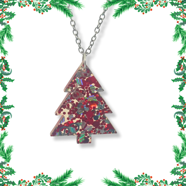 Christmas Tree Necklace