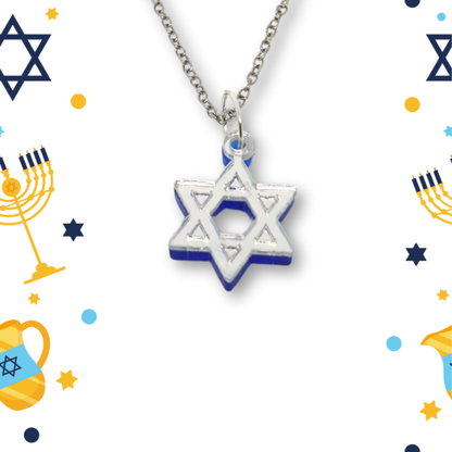 Reversible Magen David Necklace