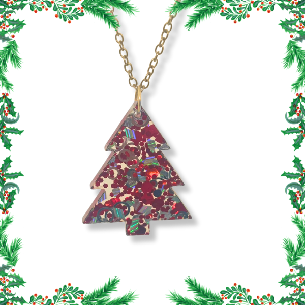 Christmas Tree Necklace