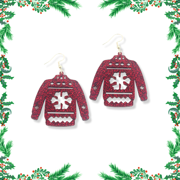 Christmas Sweater Earrings