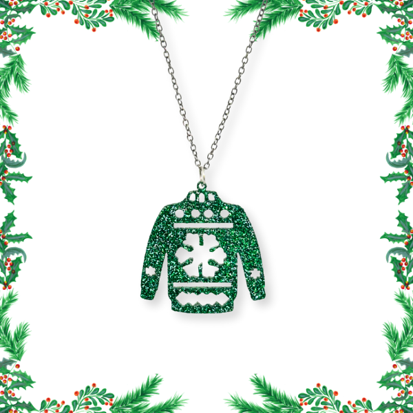 Christmas Sweater Necklace