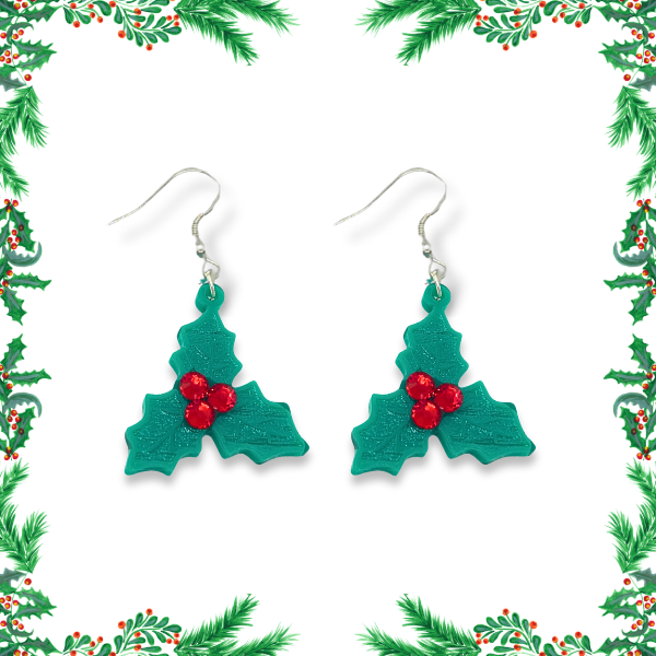 Mistletoe Earrings