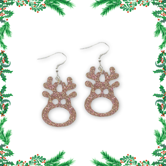 Reindeer Earrings