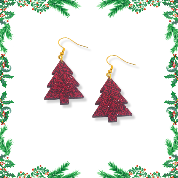 Christmas Tree Earrings