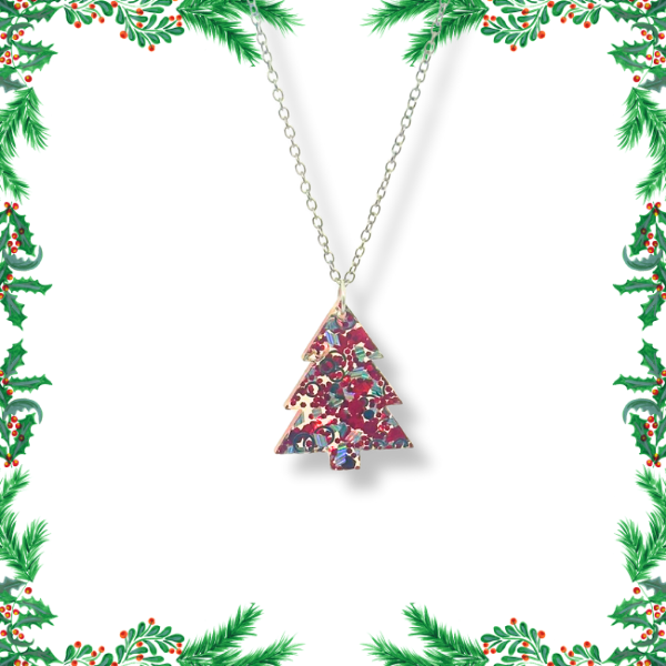 Christmas Tree Necklace