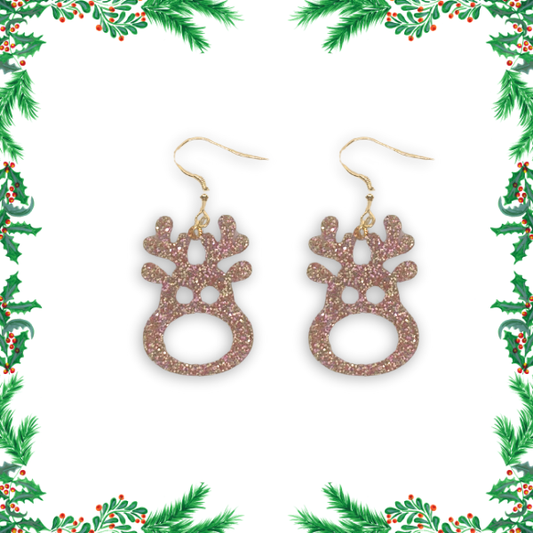 Reindeer Earrings