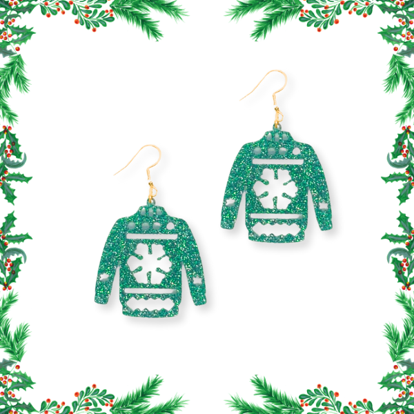 Christmas Sweater Earrings