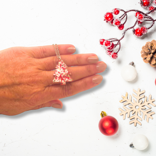Christmas Tree Necklace