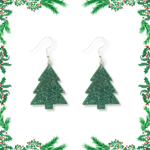 Christmas Tree Earrings