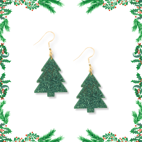 Christmas Tree Earrings