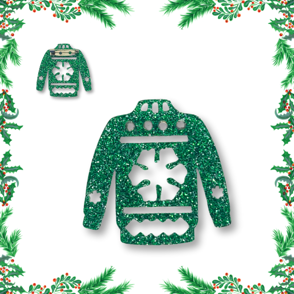 Christmas Sweater Pin