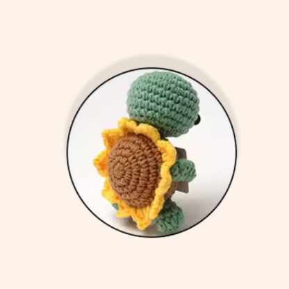 Positivity Crochet Sassy Turtle