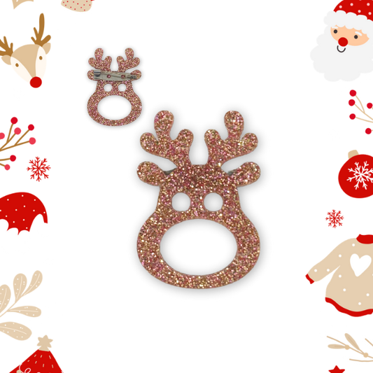 Reindeer Pin