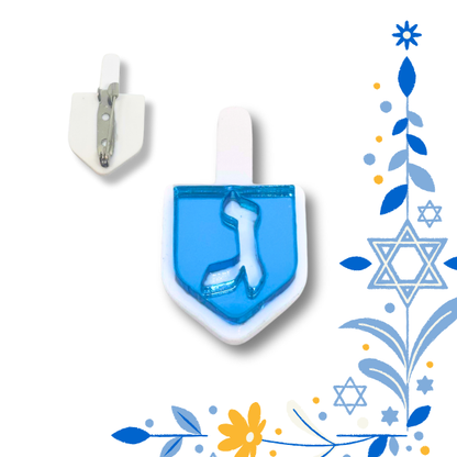 Dreidel Pin