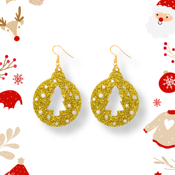 Christmas Bauble Earrings