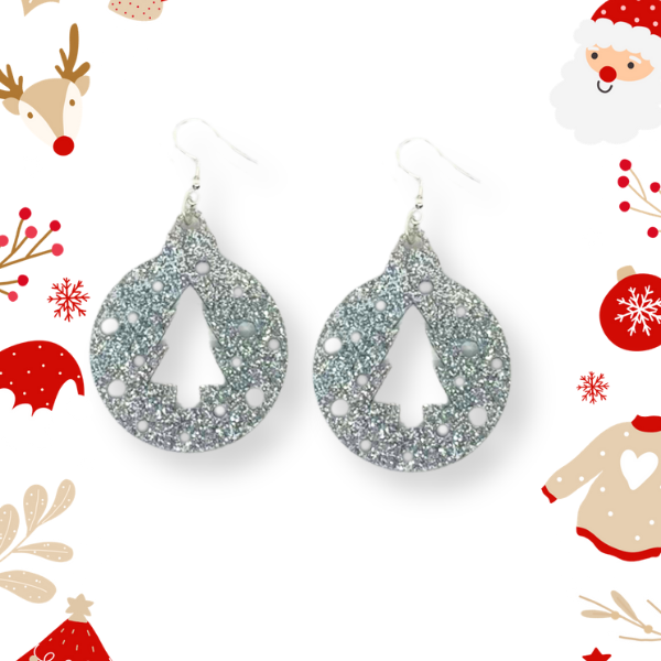 Christmas Bauble Earrings