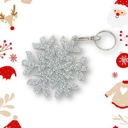 Snowflake Bag Tag