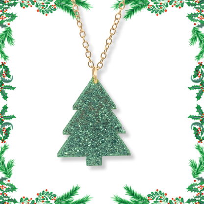 Christmas Tree Necklace