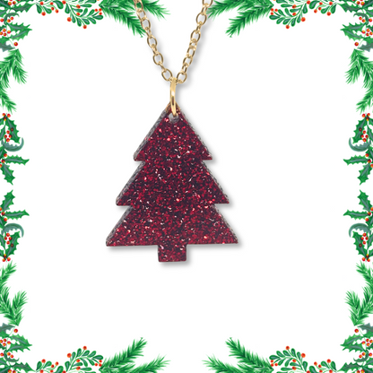 Christmas Tree Necklace