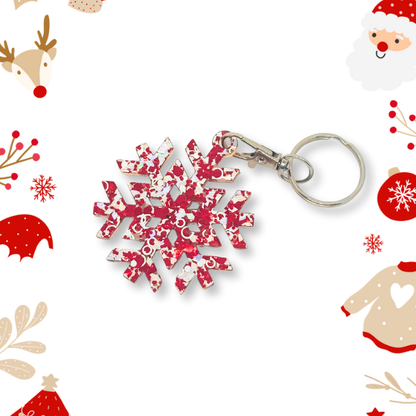 Snowflake Bag Tag