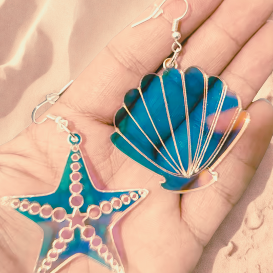 Shell & Starfish Earrings