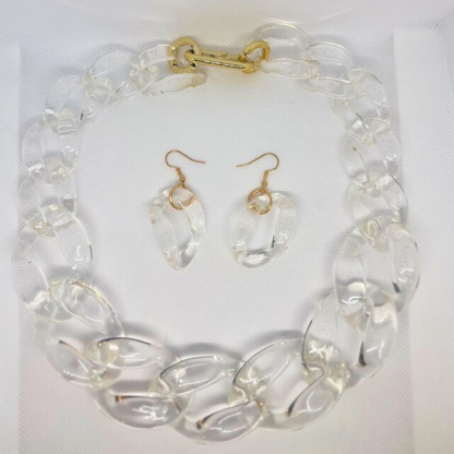 Cuban Link Acrylic Necklace