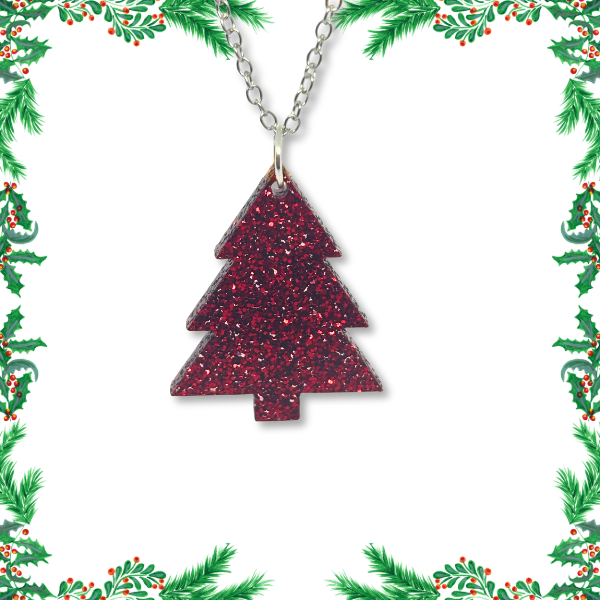 Christmas Tree Necklace