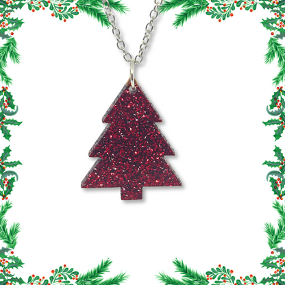 Christmas Tree Necklace