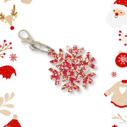 Snowflake Bag Tag